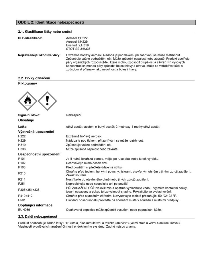 Barva šedobílá spray 400ml RAL 9002