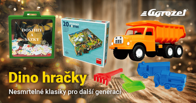 Dino hračky – nesmrtelné klasiky pro další generaci