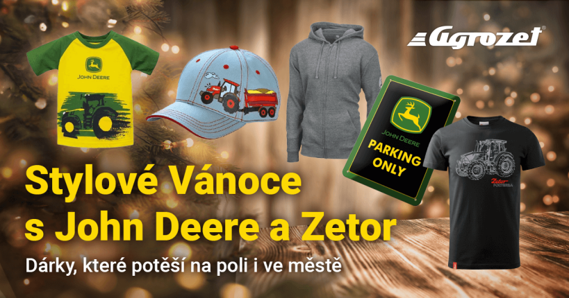 Styl na poli i ve městě - John Deere a Zetor