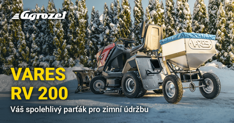 VARES RV 200: Váš spolehlivý parťák pro zimní údržbu