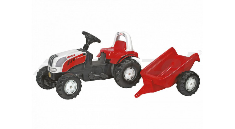 Rolly Toys Šlapací traktor Steyr 6190 CVT s přívěsem