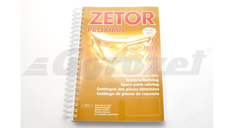 Zetor 222.212.551 Katalog ND Z Proxima M2011