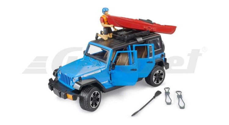 Jeep Wrangler Rubicon s kajakem Bruder 02529