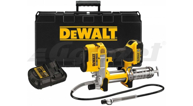 DEWALT DCGG571M1 Lis mazací akumulátorový 18V/4,0Ah