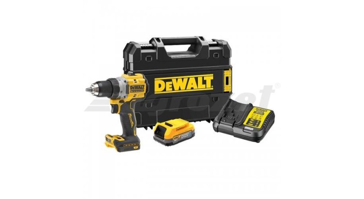 DeWALT DCD800E1T Aku vrtačka bezuhlíková 18 V 1x 1,7 Ah akumulátor