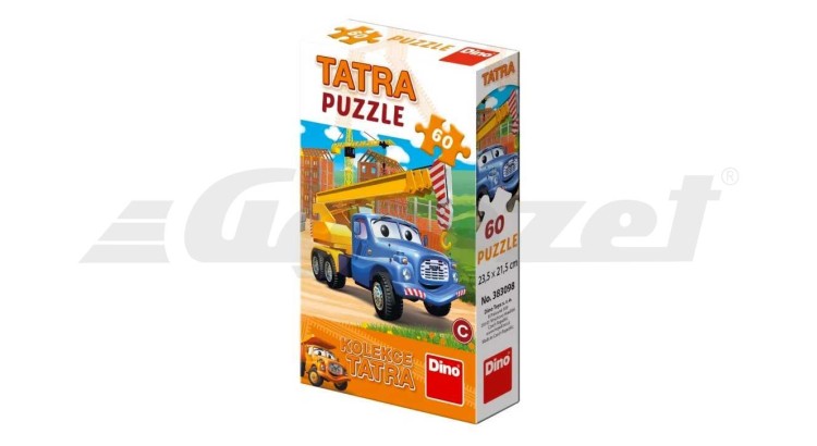 Dino Toys 383098 Puzzle Tatra auta 60 dílků