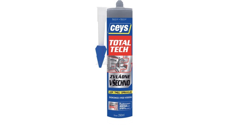 CEYS 42507220 Total Tech Express šedý 290ml