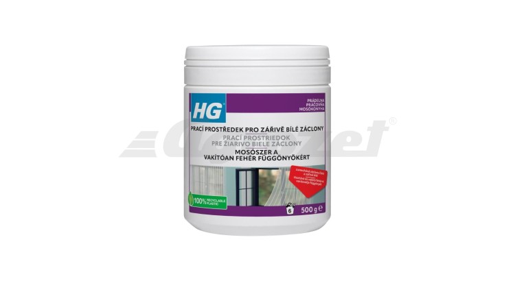 HG 416 Čistíci přípravek pro zářivě bílé záclony 500g