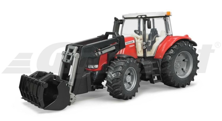 Traktor Massey Ferguson 7624 s nakladačem Bruder 03047