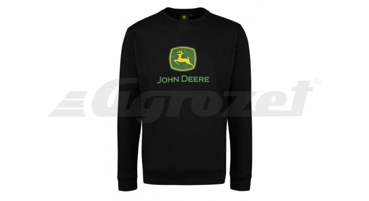 Pánská mikina černá John Deere