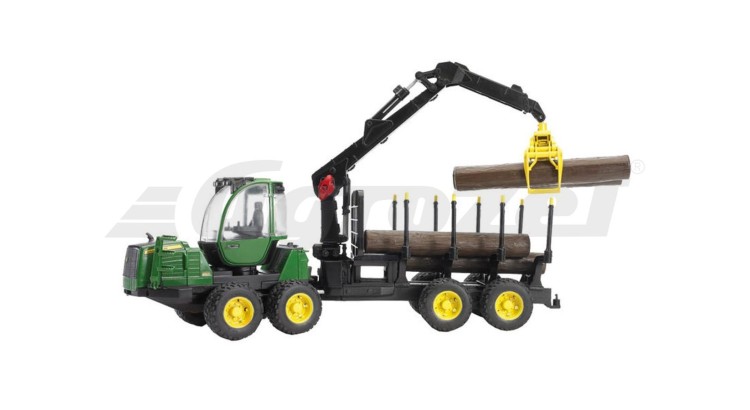 Přepravník na dřevo John Deere Bruder 02133