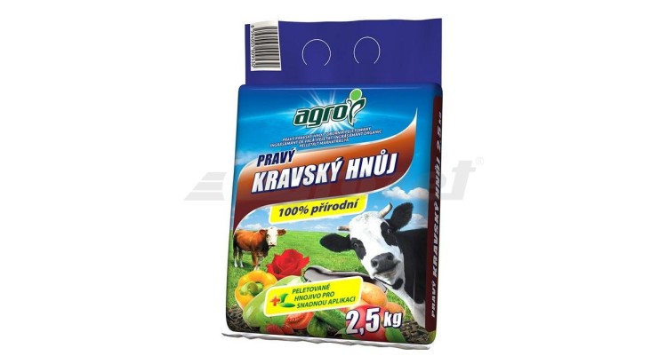 AGRO 000778 Kravský hnůj 2,5 kg