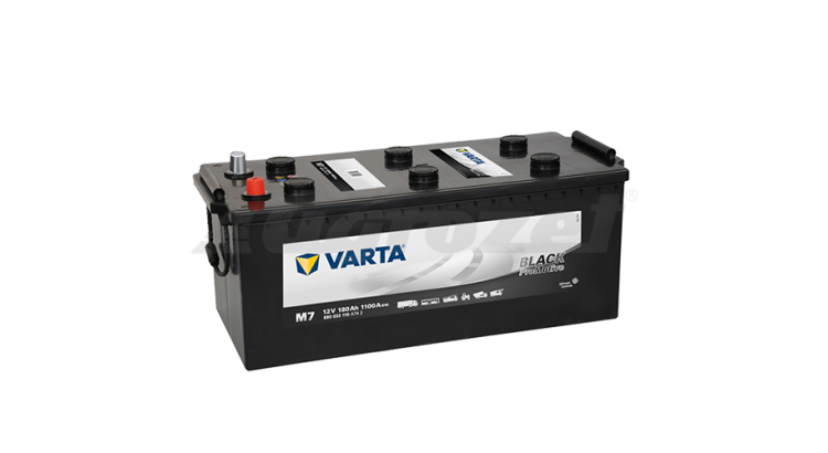 Baterie Varta PROmotive BLACK 12V/180Ah 1000A(EN) s patkami