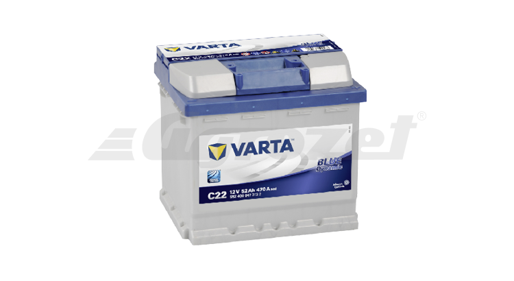 Baterie Varta BLUE 12V/52Ah 552400047