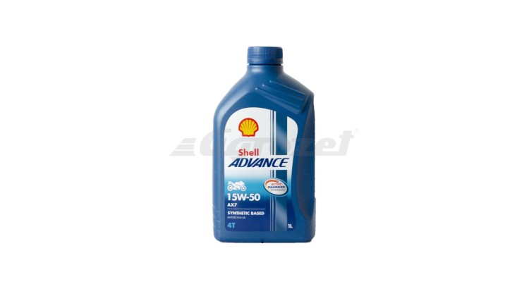 Olej SHELL Advance 4T AX7 15W-50 1L