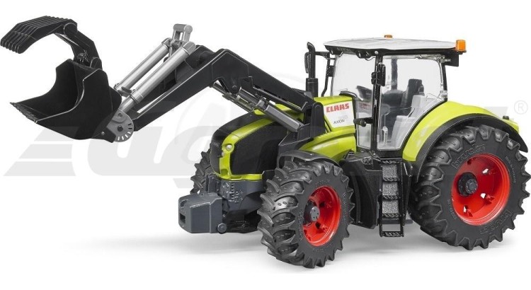 Traktor Claas Axion 950 s čelním nakladačem Bruder 03013