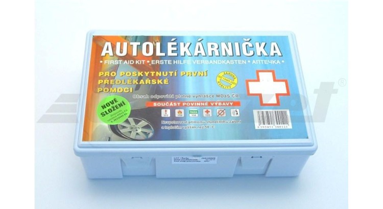 Autolékárna krabička dle vyhlášky 283/2009