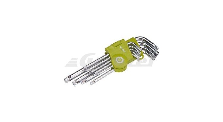 Extol Premium 6601 Sada TORX klíčů 9 ks T 10-50