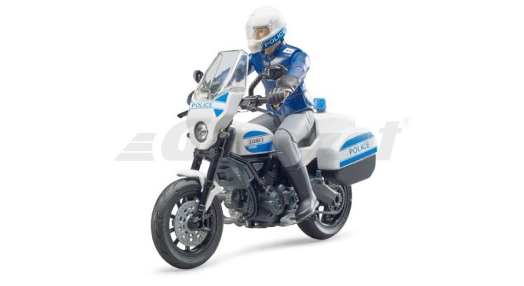 Bruder 62731 Policejní motocykl Ducati s policistou