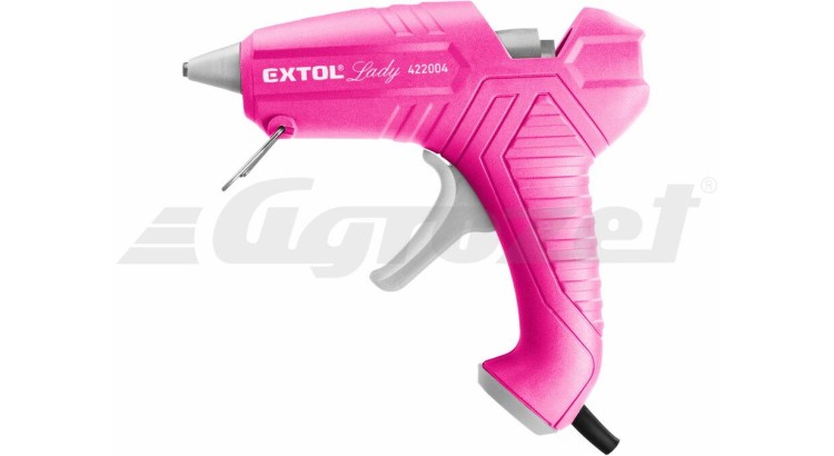 Extol Lady 422004 Pistole tavná lepící, průměr 11mm, 40W, růžová