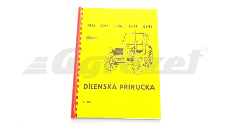 Dílenská příručka Z 4911 -6945 - CZ 222212112