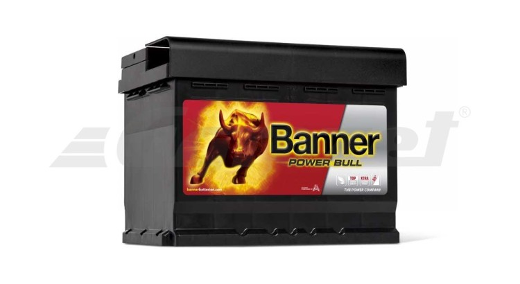 P6219 Baterie Banner Power Bull 12V/62Ah 550A (EN)