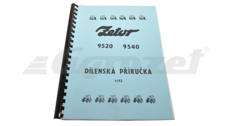 Dílenská příručka Z 9520 -9540 - CZ