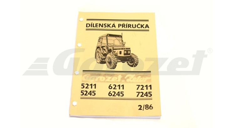 Dílenská příručka Z 5211-7245 - CZ 222212208