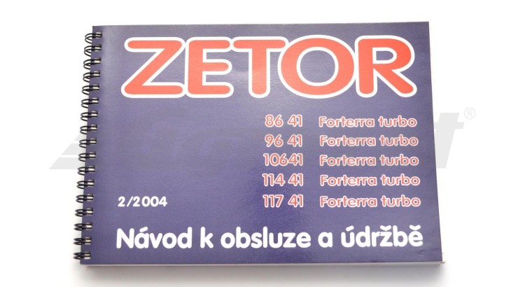 Návod k obsluze a údržbě Z Forterra  8641-11741 2/2004 222212397