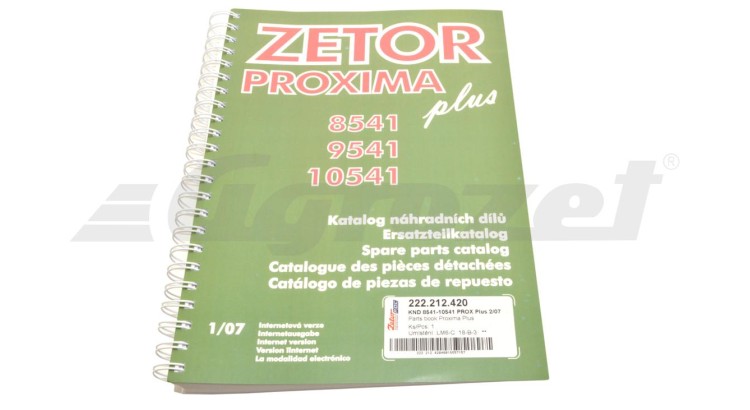 Katalog ND Z-8541-10541 PROXIMA Plus1/07