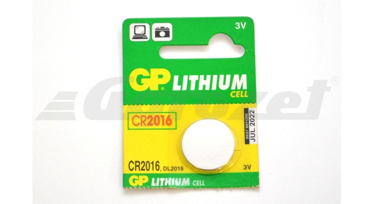 GP Lithium CR2016 1ks 1042201611