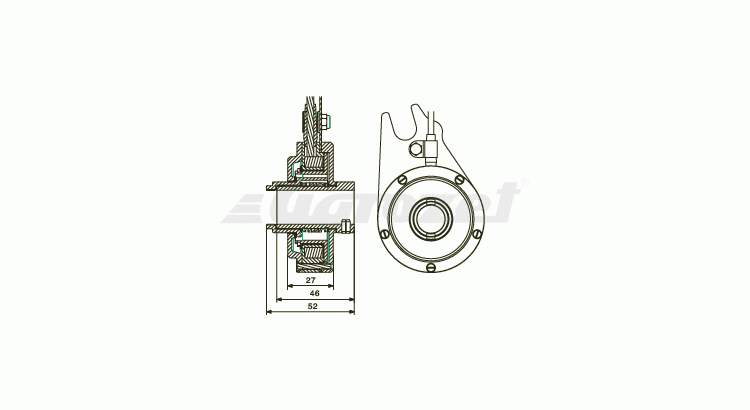 Elektromagnet kolejového řádku Vitasem 300/301/400/401