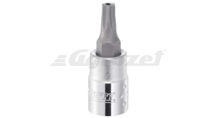 TONA EXPERT E030142 Hlavice 1/4" TRX TT8 s otvorem