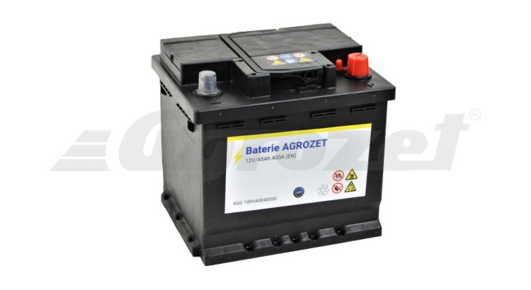 Baterie AGROZET Premium 12V/45Ah 400A EN