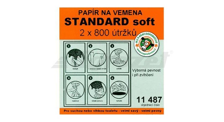 11487 Papír na vemena STANDARD soft