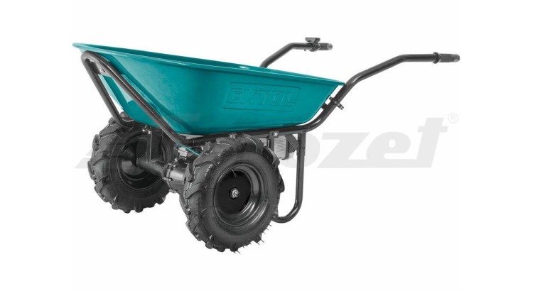 Extol 8791590 Kolečko dvoukolák s převodovkou aku, 260kg, 100l, 40V Li-ion