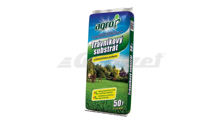 AGRO 00750A Substrát trávníkový 50l