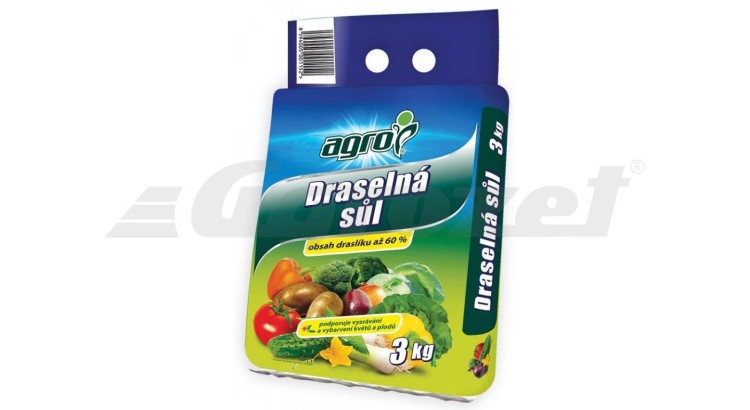 AGRO Draselná sůl 3 kg