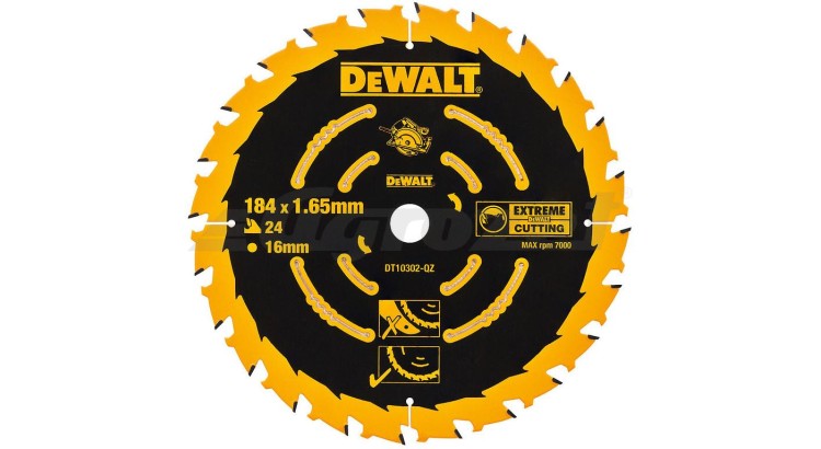 DEWALT DT10302 Kotouč pilový EXTREME 184x16mm 24z