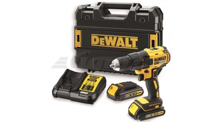 DEWALT DCD777S2T Vrtačka bezuhlíková akumulátorová 18 V XR Li-Ion