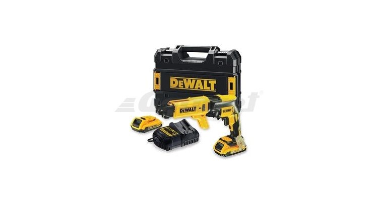 DEWALT DCF620D2K 18 V Li-Ion Šroubovák do sádrokartonu 2,0 Ah - sada