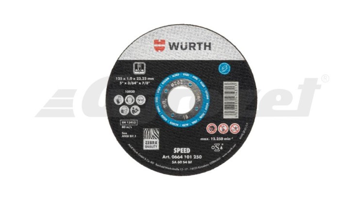 Würth 0664101150 Kotouč řezný 115x1