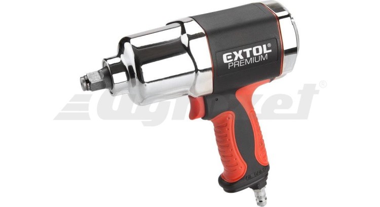 Extol Premium 8865014 Utahovák rázový, 1/2", kompozit, pneu, 680Nm