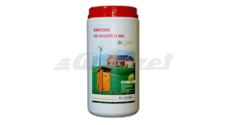 BIOCLEAN Biodry bakterie do suchých WC 1kg