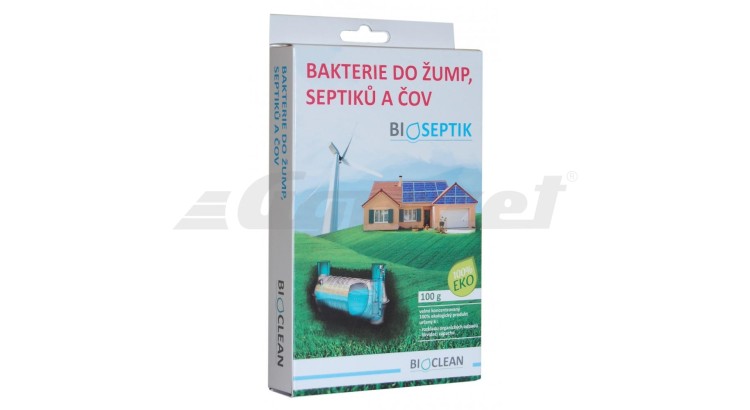 BIOCLEAN Bioseptik bakterie do žump a septiků 100g