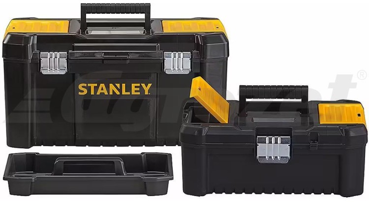 STANLEY STST1-75772 Set boxů 48x25x25cm + 32x19x13cm kovová přezka