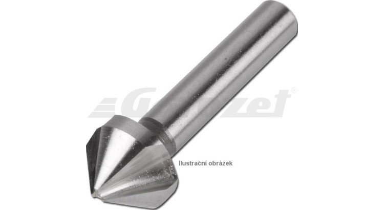 BUČOVICE TOOLS 741080 Záhlubník kuželový tříbřitý HSS D8 90°