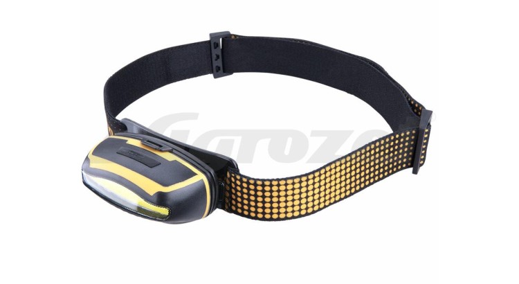 Extol 43109 Čelovka širokoúhlá 300lm, 5W COB LED