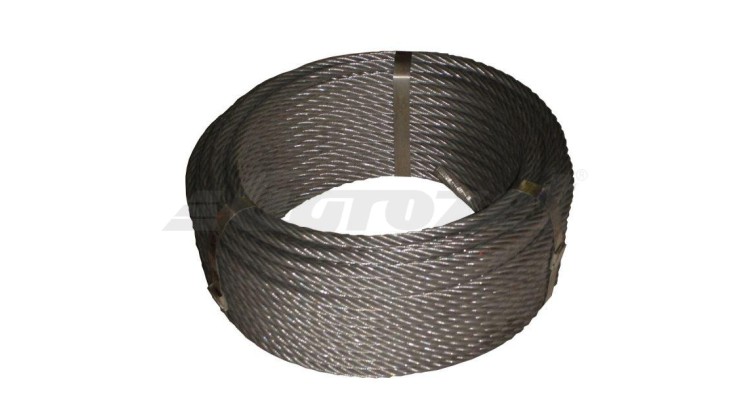 Lano ocel. 12mm 70m/DD Seal 114 dr.