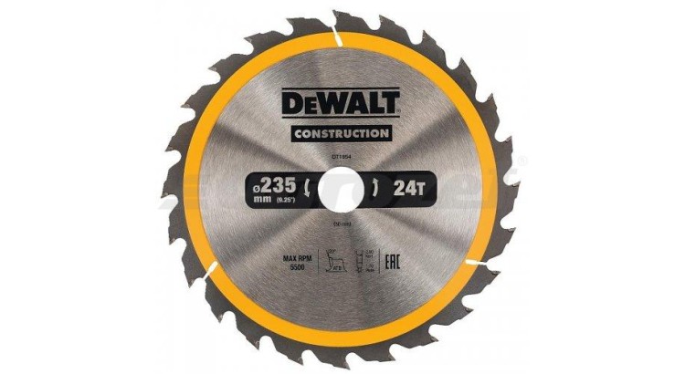 DEWALT DT1954 Pilový kotouč 235x30mm 24z